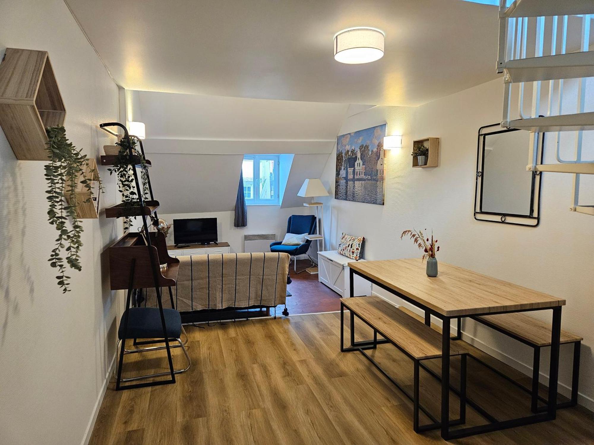 Charmant Duplex Au Coeur De Vernon Proche Gare Et Giverny 外观 照片