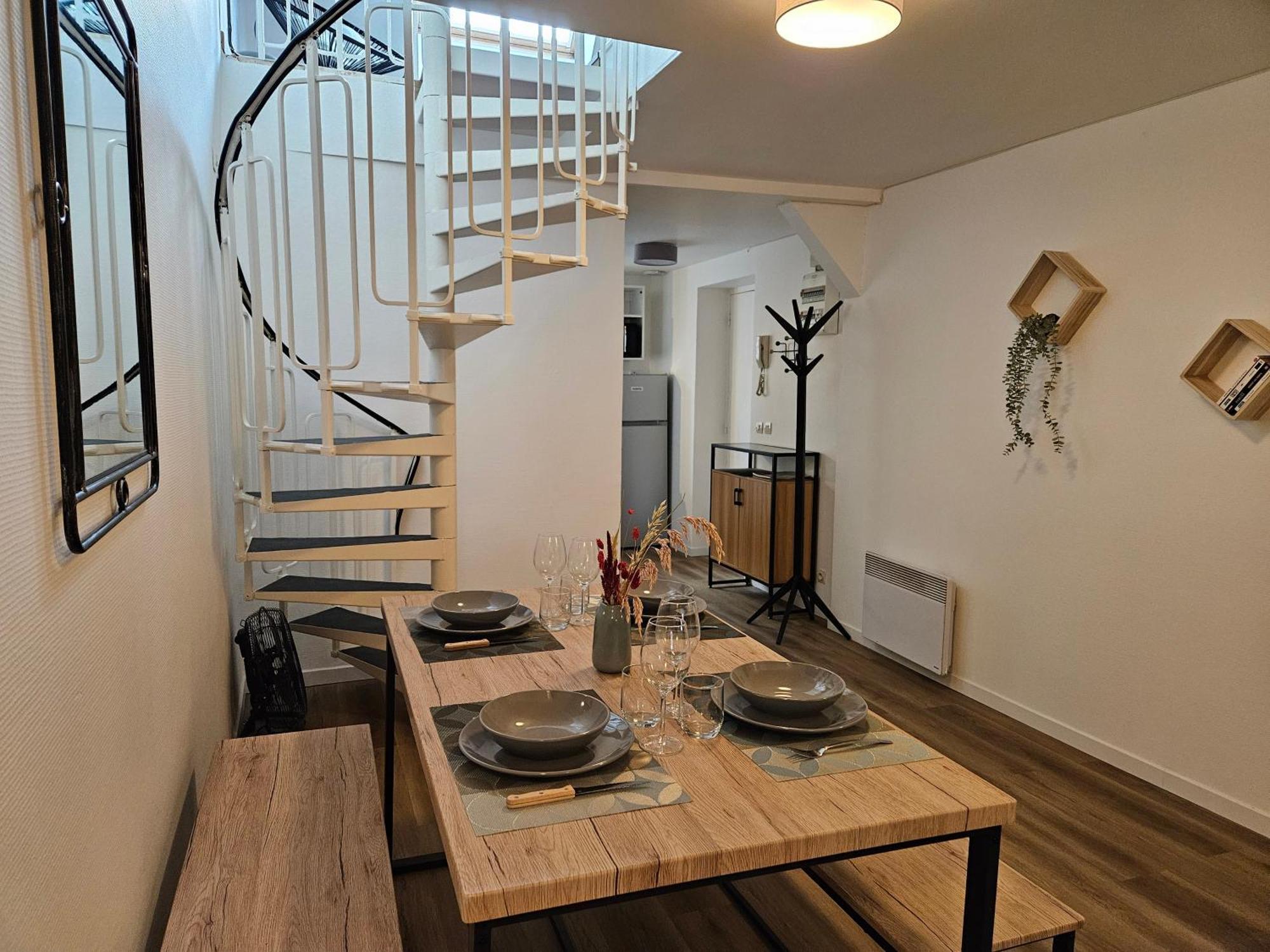 Charmant Duplex Au Coeur De Vernon Proche Gare Et Giverny 外观 照片